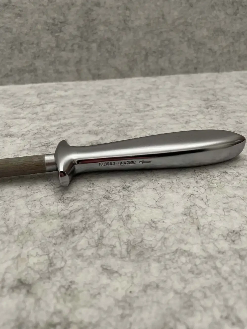 Vintage Gerber Gungnir Knife Sharpening Steel Rod